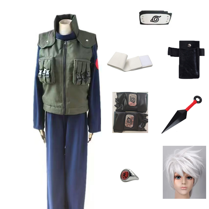 Anime Cosplay To Buy - Fantasia de Cosplay Kakashi, Conjunto de