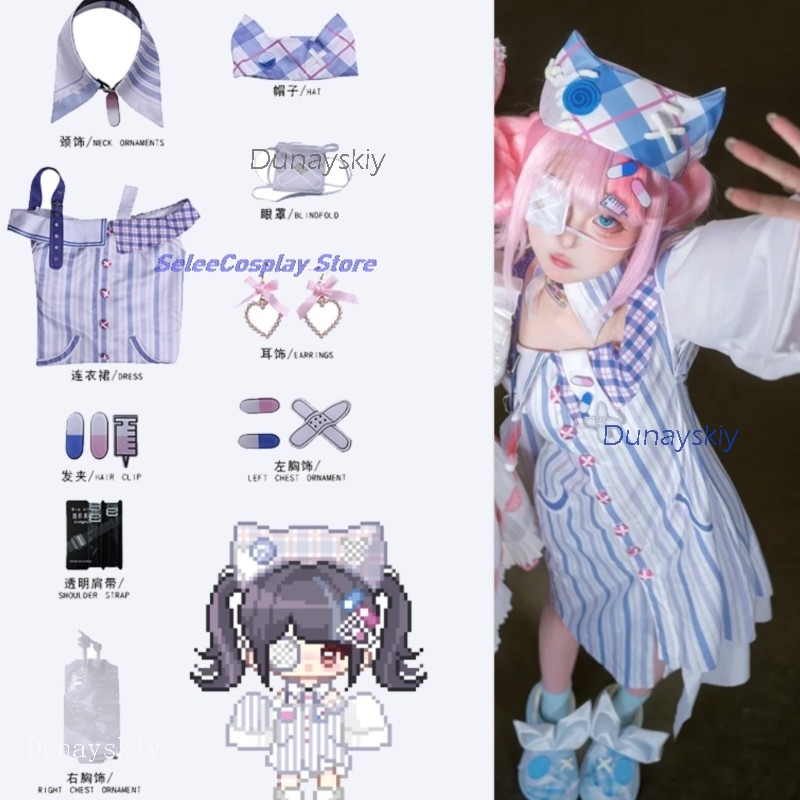 Anime Cosplay Outfit Ideas - Navidad natal disfraz infinito nikki cosplay