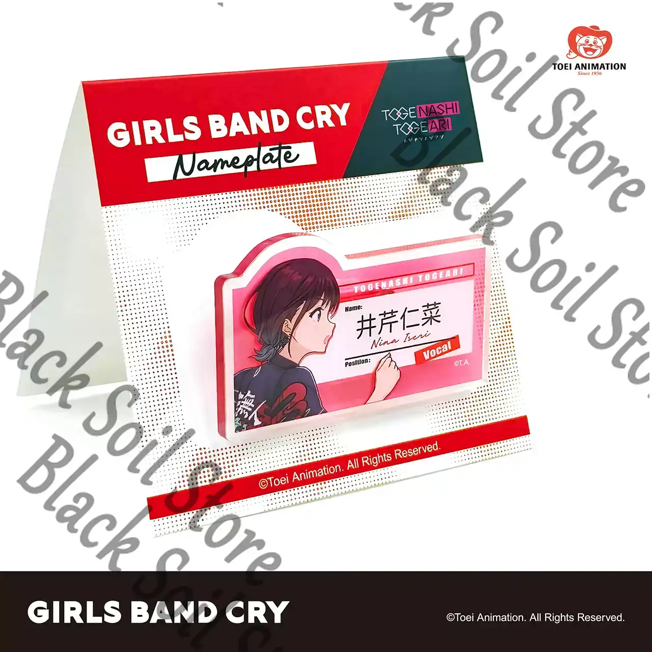 Anime Cosplay Girl Name - Coleção de Broches de Acrílico Genuíno
