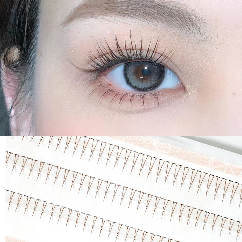 Anime Cosplay Lashes - J curl v forma sob cílios