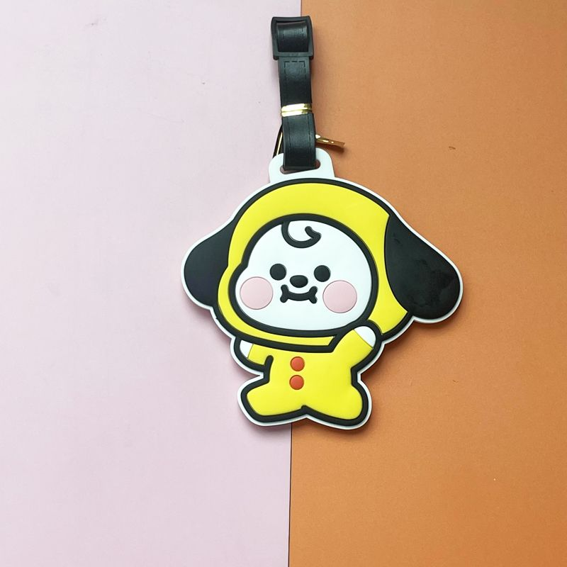Anime Cosplay Girl Name - Etiquetas de Bagagem Anime BT21: Pingente