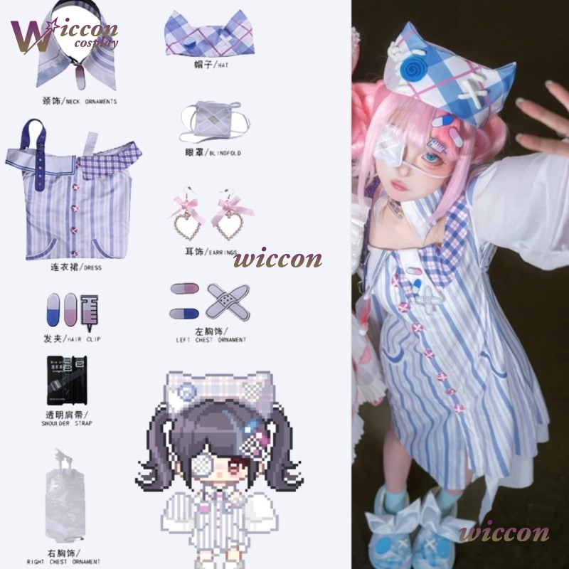 Anime Cosplay Ideas For Women - Wuhu infinito nikki cosplay traje peruca