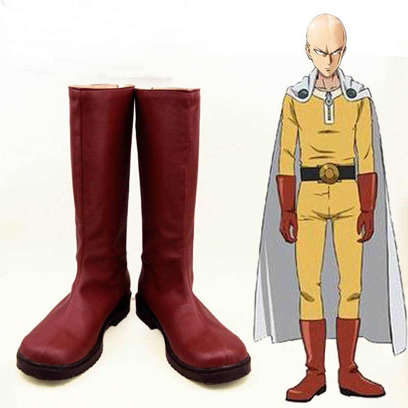 Anime Cosplay One Punch Man - Botas de Cosplay de Saitama de