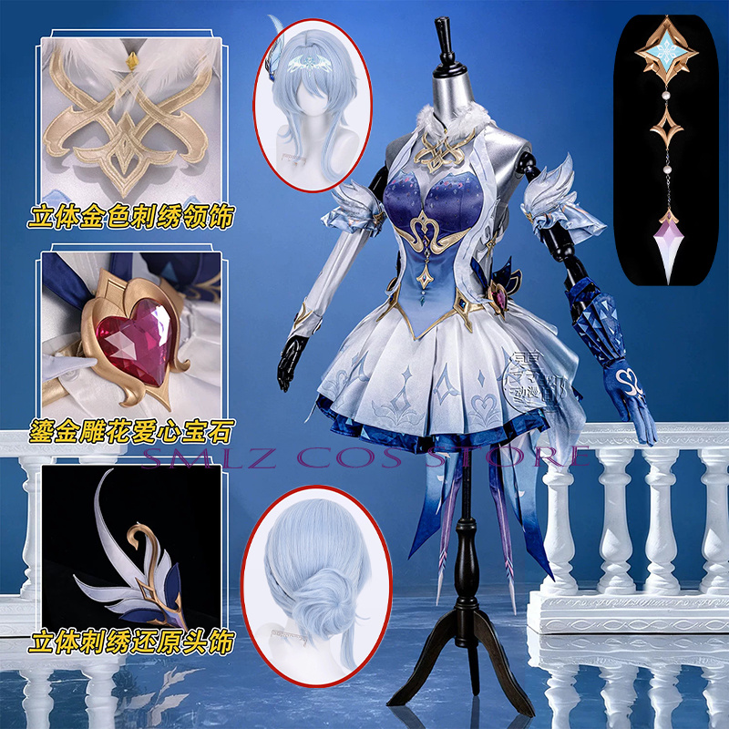 Anime Cosplay Wigs - Novo Traje de Cosplay da Odette