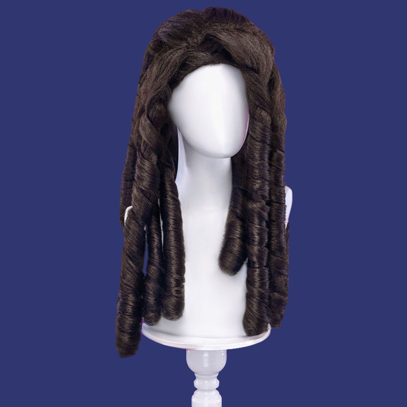 Peruca de cosplay anime gachia - Anime Cosplay Long Black Hair avaliação e preço