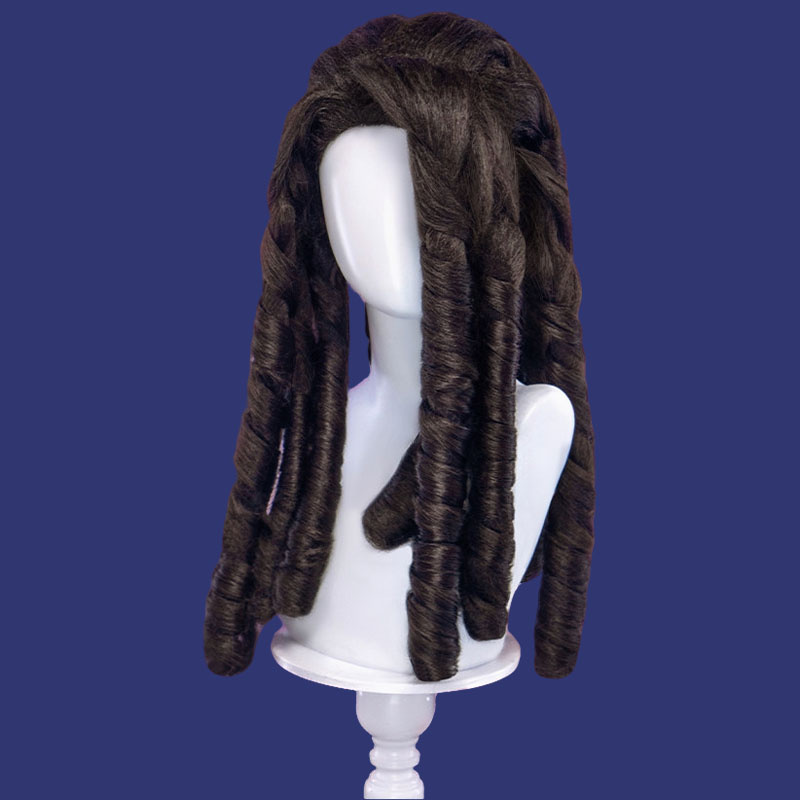 Peruca de cosplay anime gachia - Anime Cosplay Long Black Hair avaliação e preço