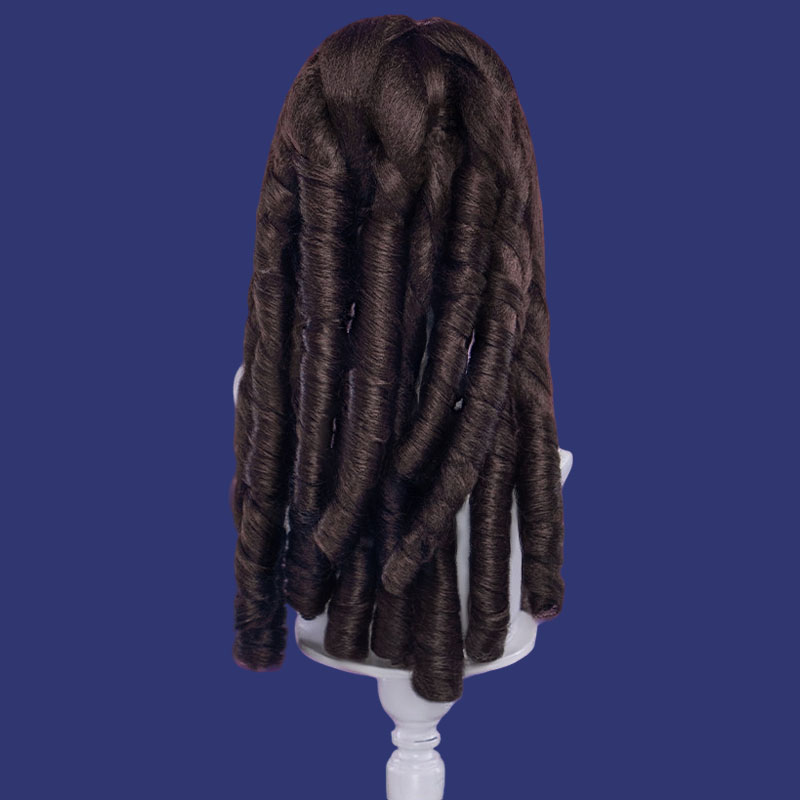 Peruca de cosplay anime gachia - Anime Cosplay Long Black Hair avaliação e preço