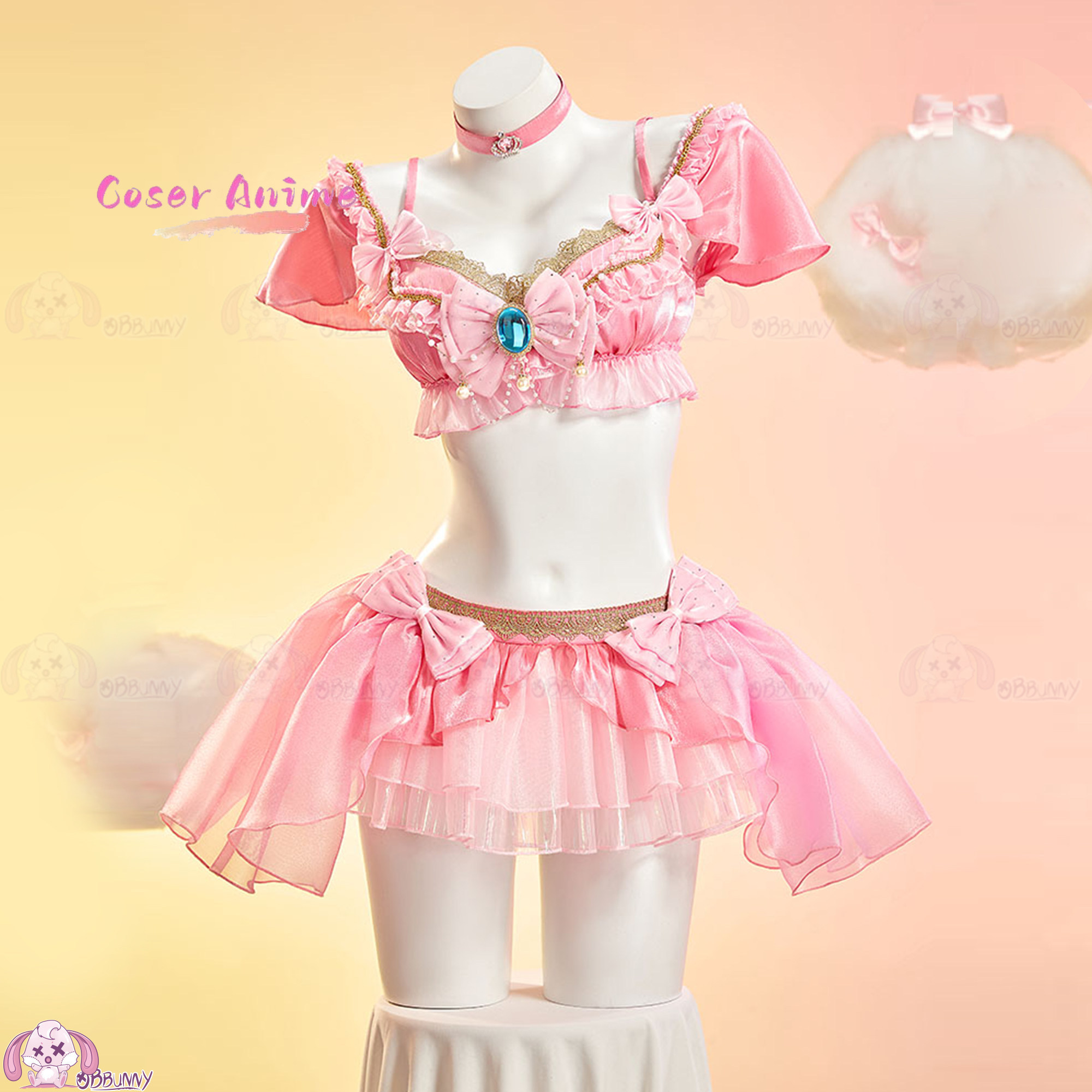 Conjunto de Mini Saia Sweet Pe - Anime Cosplay Show avaliação e preço