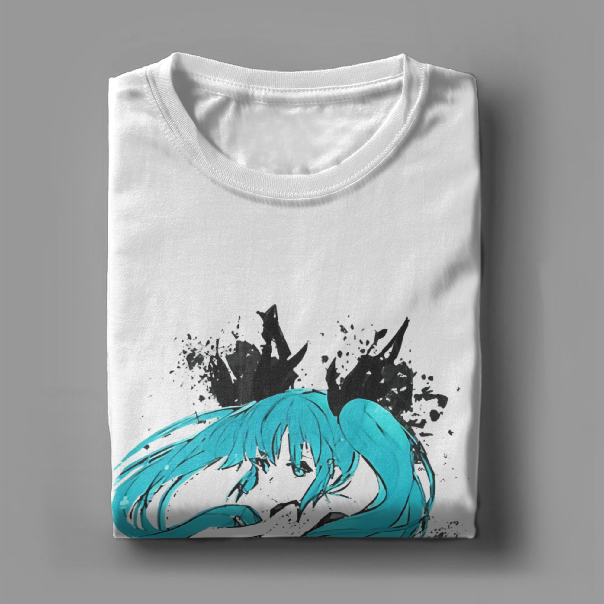 Camiseta Hatsune Miku para hom - Anime Cosplay Ideas For Women avaliação e preço