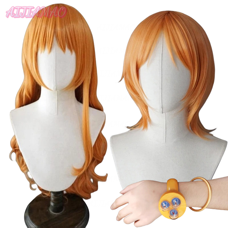 Peruca Cosplay Anime Nami com  - Anime Cosplay Name avaliação e preço