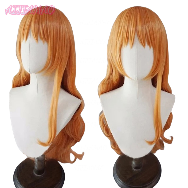 Peruca Cosplay Anime Nami com  - Anime Cosplay Name avaliação e preço