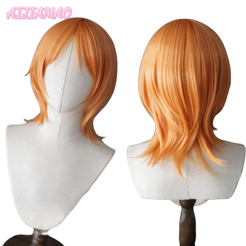 Peruca Cosplay Anime Nami com  - Anime Cosplay Name avaliação e preço
