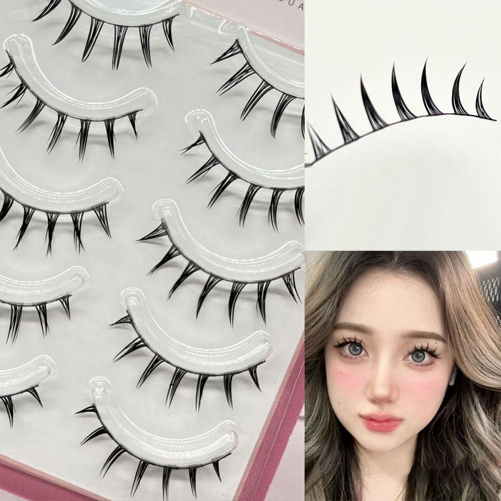 Cílios postiços de vison falso - Anime Cosplay Lashes avaliação e preço