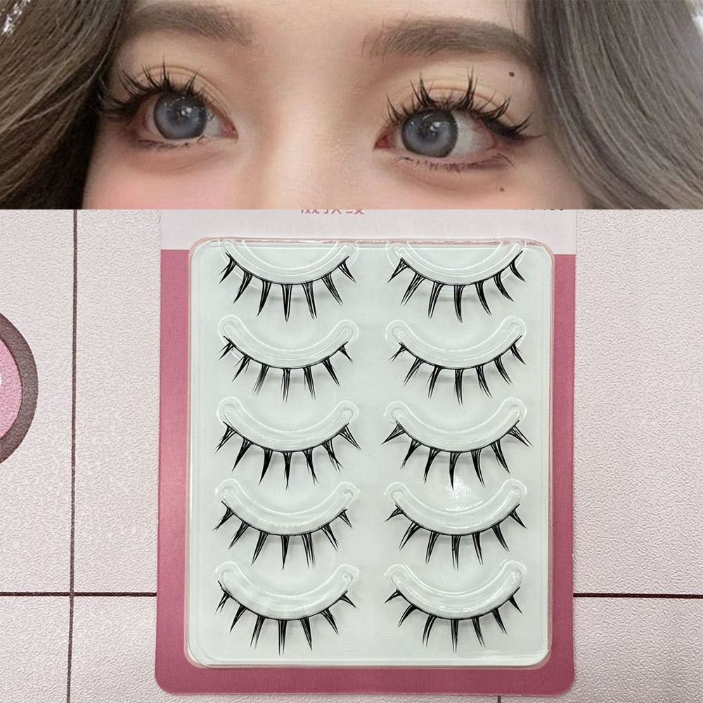 Cílios postiços de vison falso - Anime Cosplay Lashes avaliação e preço