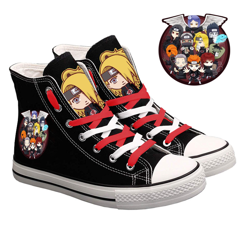Tênis de Lona Cano Alto Naruto - Anime Cosplay Ideas For Women avaliação e preço