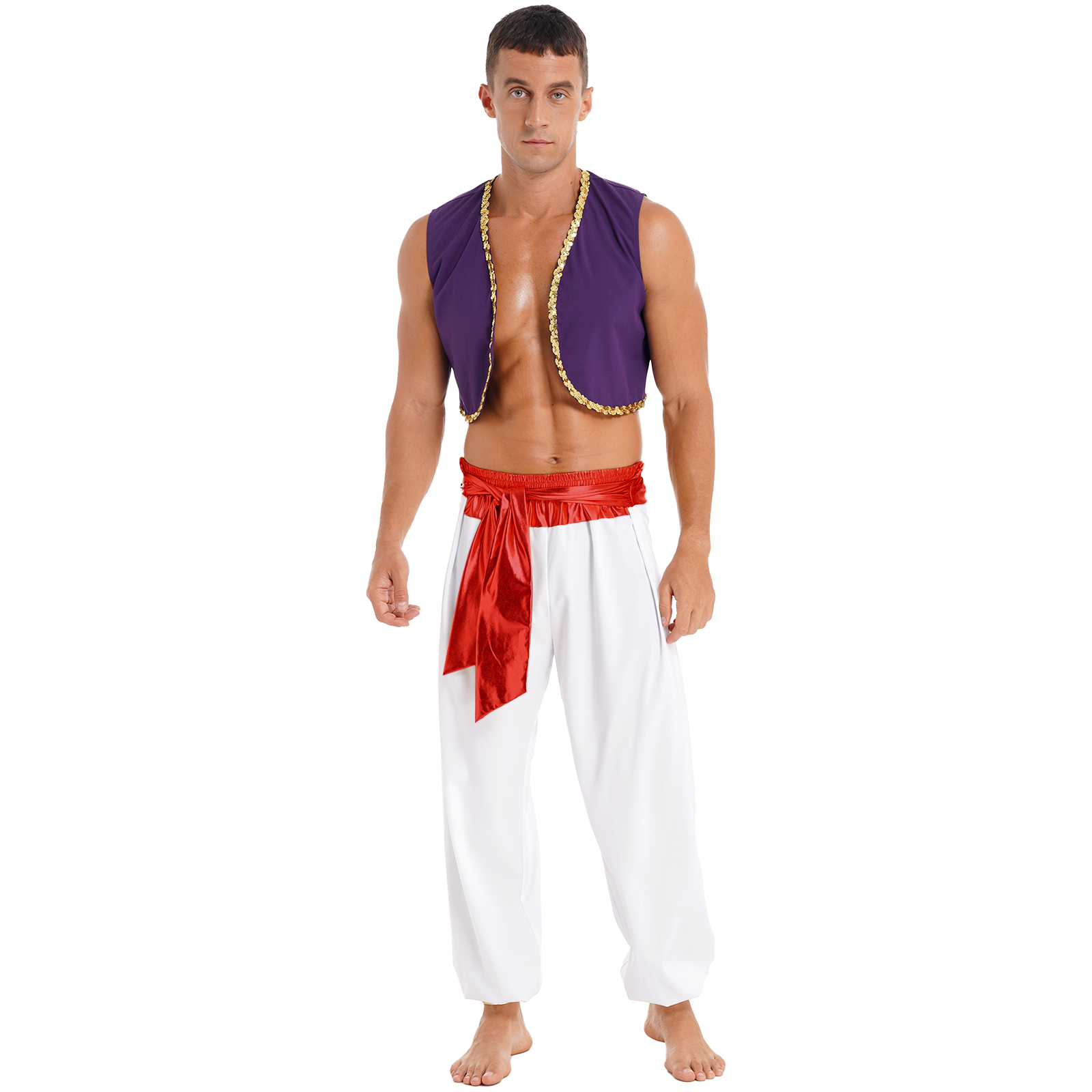 Fantasia de Aladins para Homen - Anime Cosplay To Buy avaliação e preço