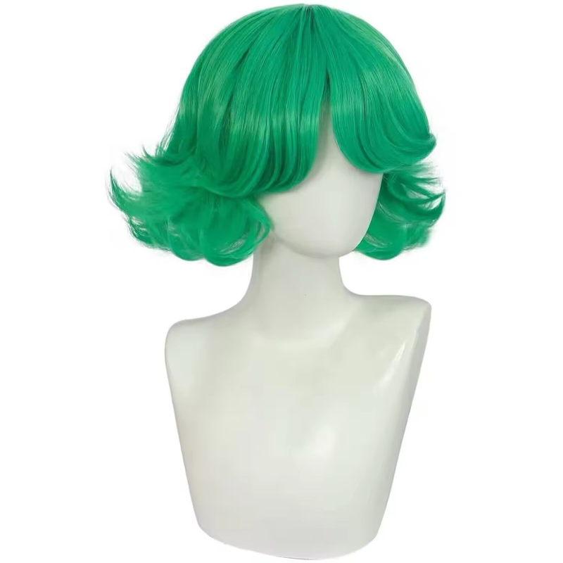 Peruca de Cosplay da Tatsumaki - Anime Cosplay One Punch Man avaliação e preço