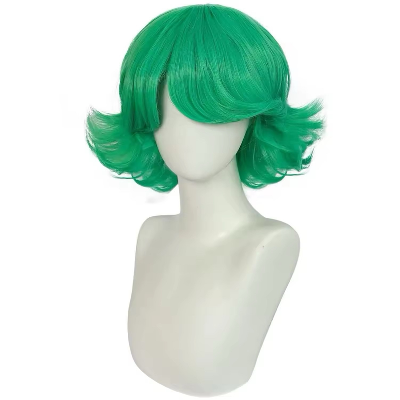 Peruca de Cosplay da Tatsumaki - Anime Cosplay One Punch Man avaliação e preço