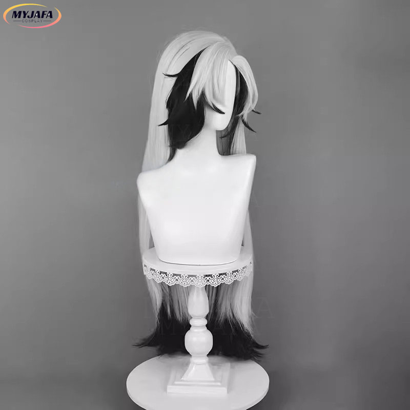 Alta qualidade boothill cospla - Anime Cosplay Long Black Hair avaliação e preço