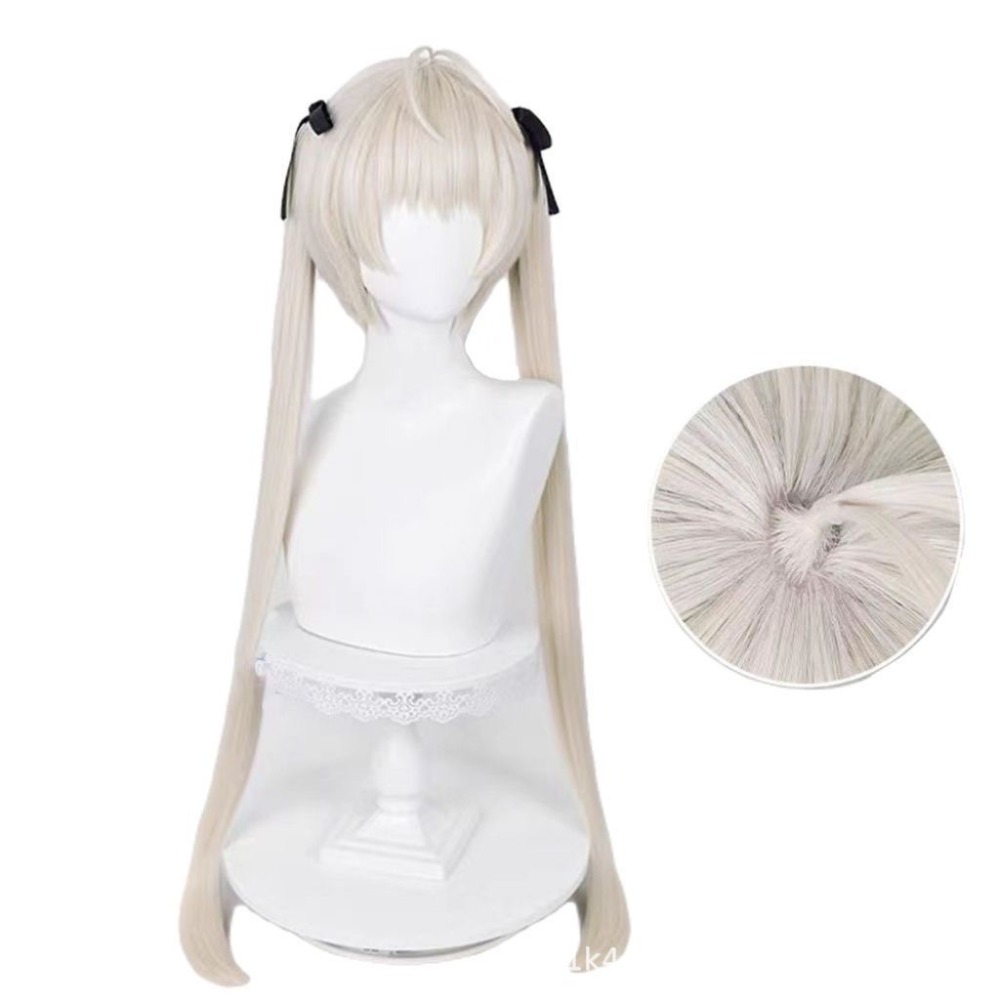 Peruca de Cosplay Yosuga No So - Anime Cosplay Long Black Hair avaliação e preço