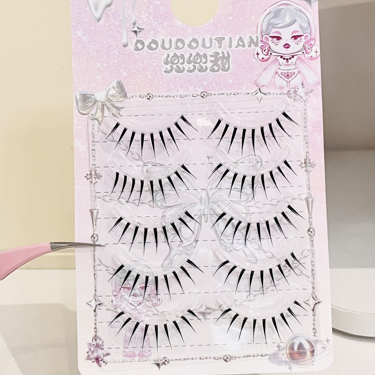 Cílios Postiços Doudoutian com - Anime Cosplay Lashes avaliação e preço