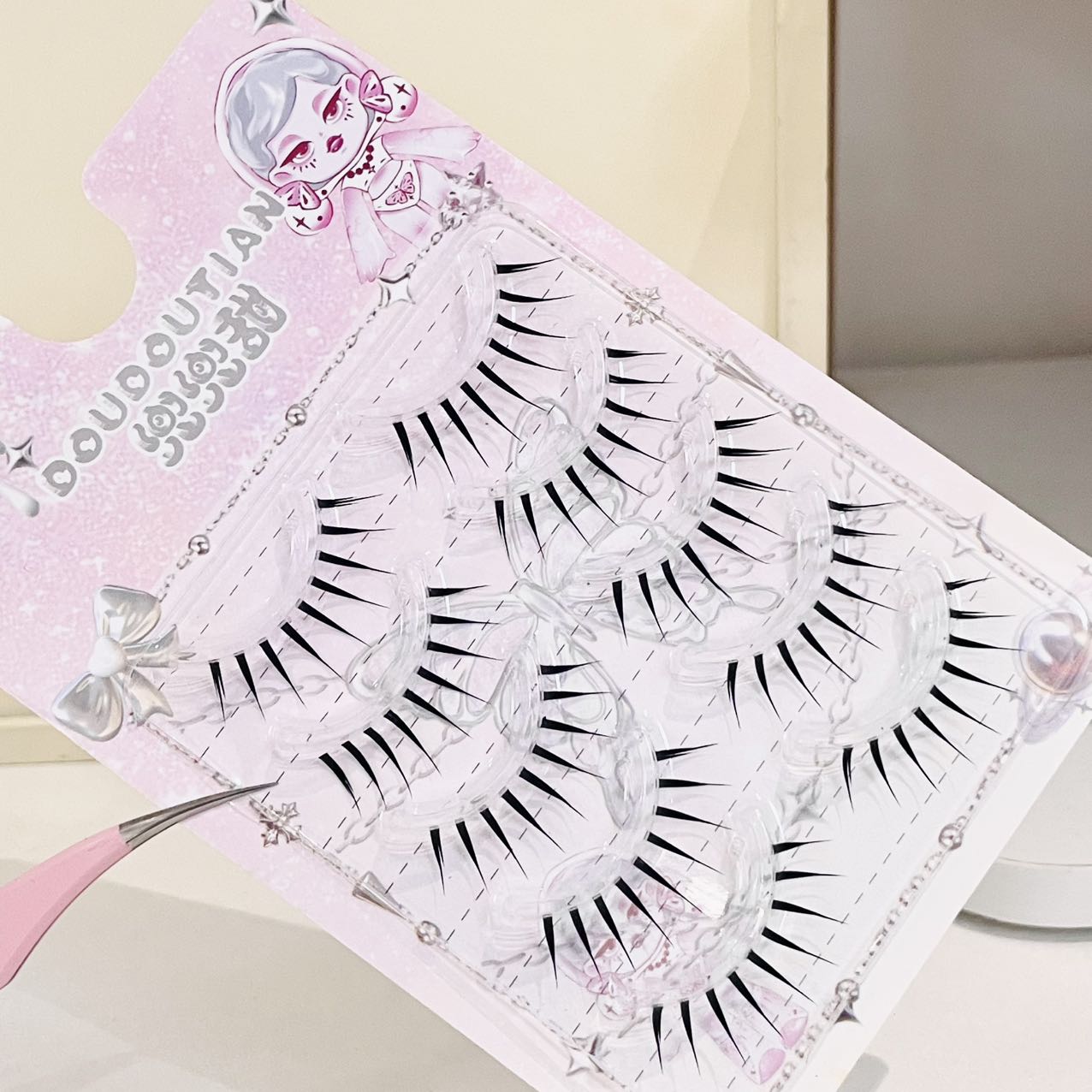 Cílios Postiços Doudoutian com - Anime Cosplay Lashes avaliação e preço