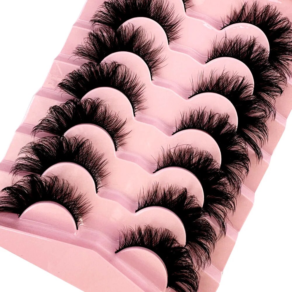 Novo olho de gato cílios 5d na - Anime Cosplay Lashes avaliação e preço