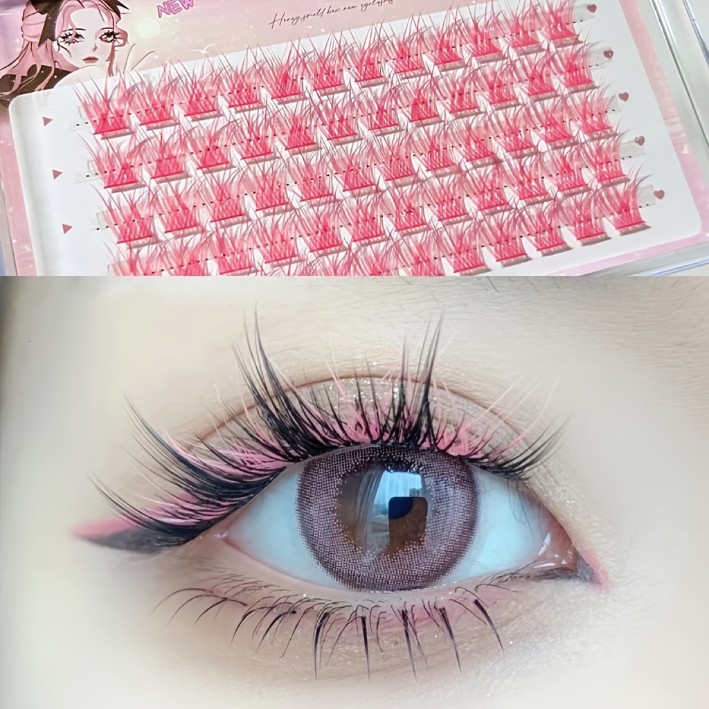 Cílios Coloridos Mixiaohe 60 C - Anime Cosplay Lashes avaliação e preço