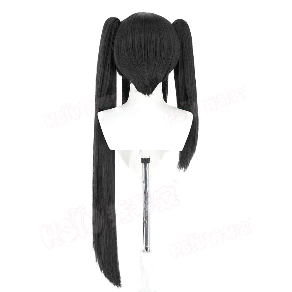 Peruca Cosplay Date A Live Tok - Anime Cosplay Long Black Hair avaliação e preço
