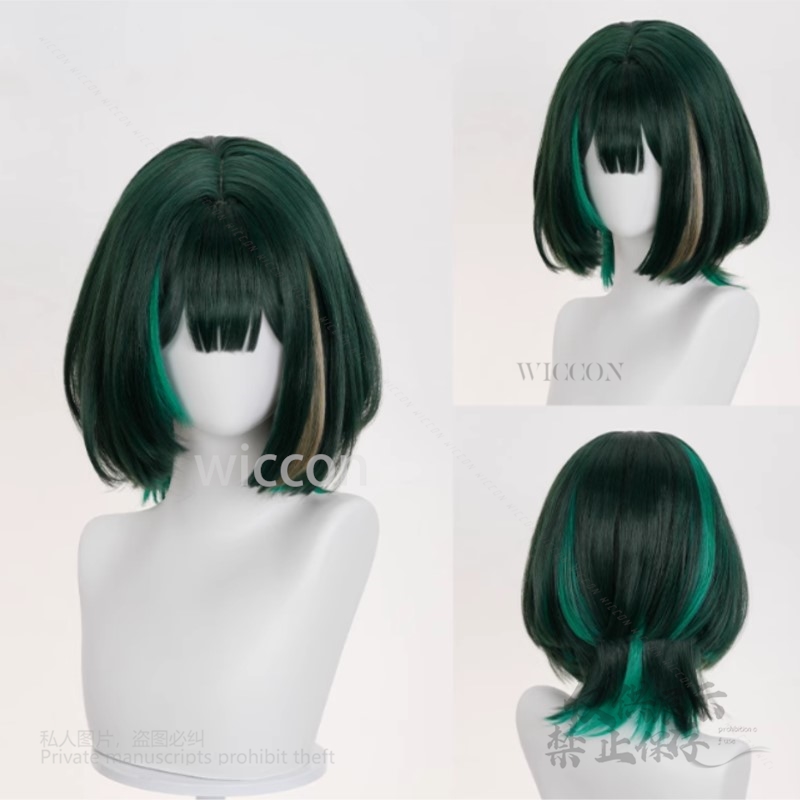 Anime jogo genshin impacto nov - Anime Cosplay Wigs avaliação e preço