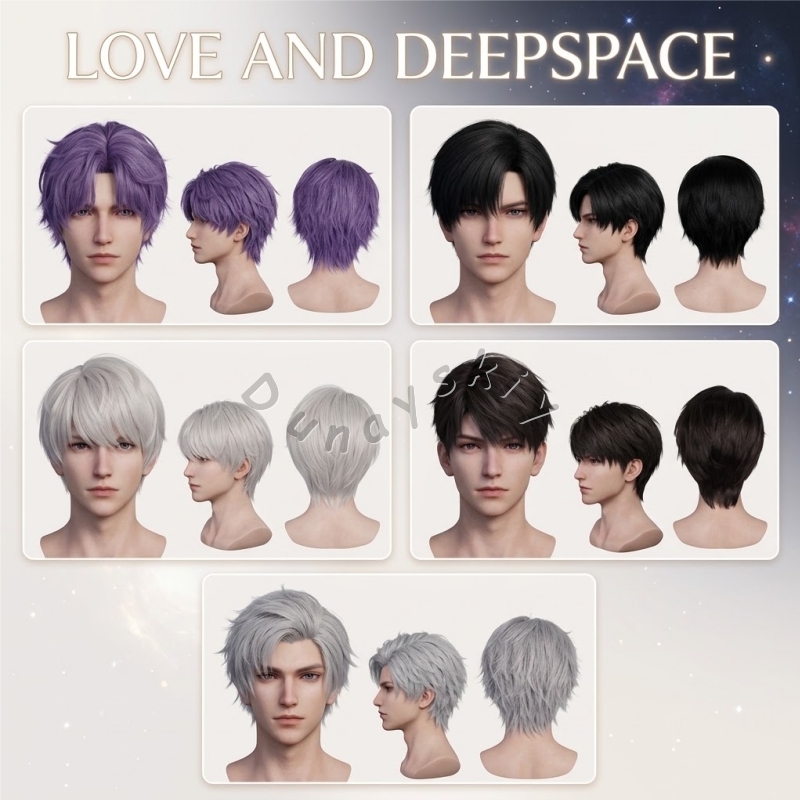 Peruca Cosplay Love And Deepsp - Anime Cosplay Wigs avaliação e preço