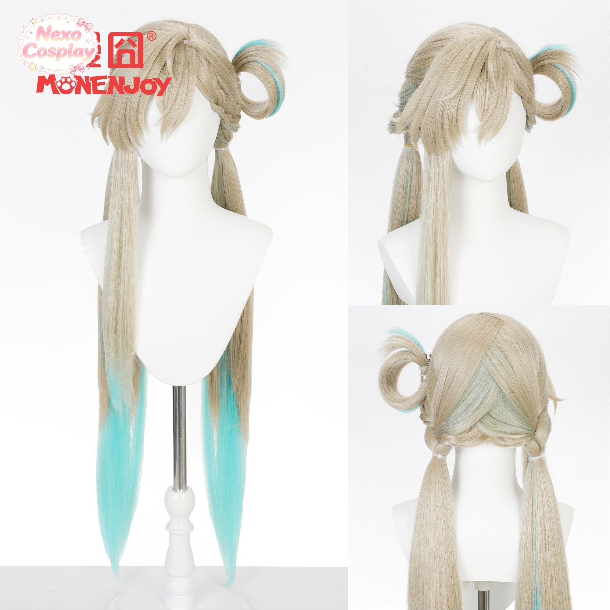 Peruca de Cosplay Lynae de Wut - Anime Cosplay Wigs avaliação e preço